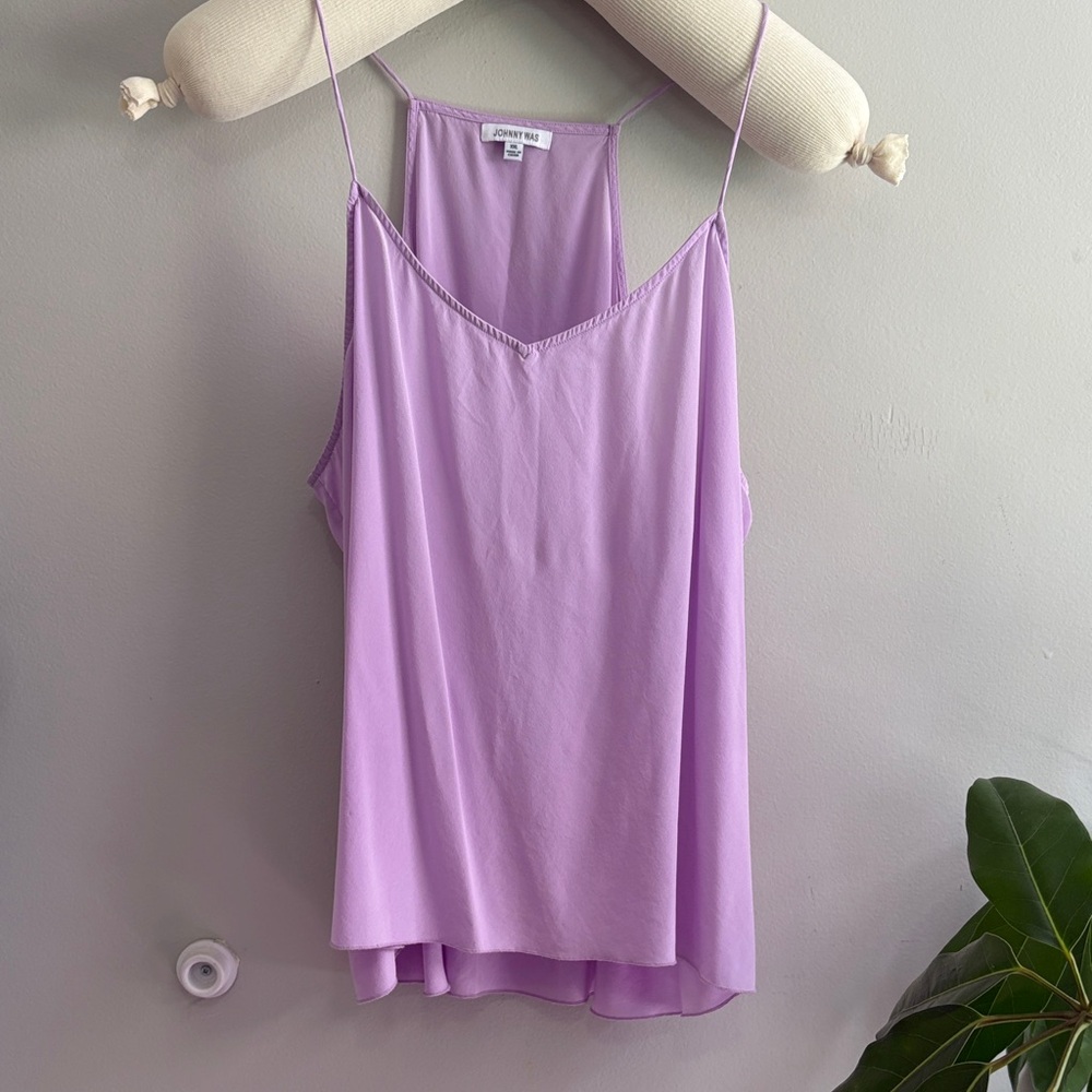 Johnny Was silk camisole